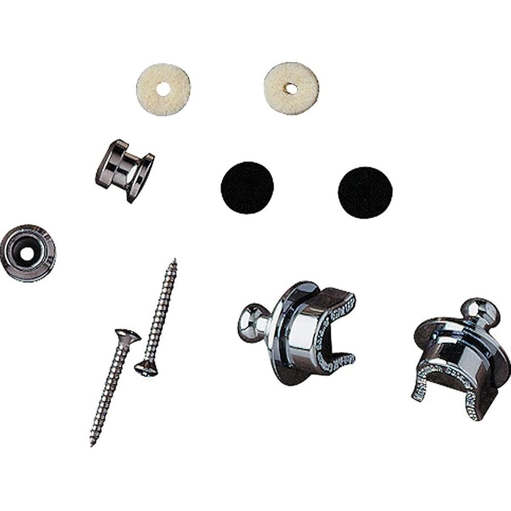 Fender Parts Elite Strap Locks, Chrome