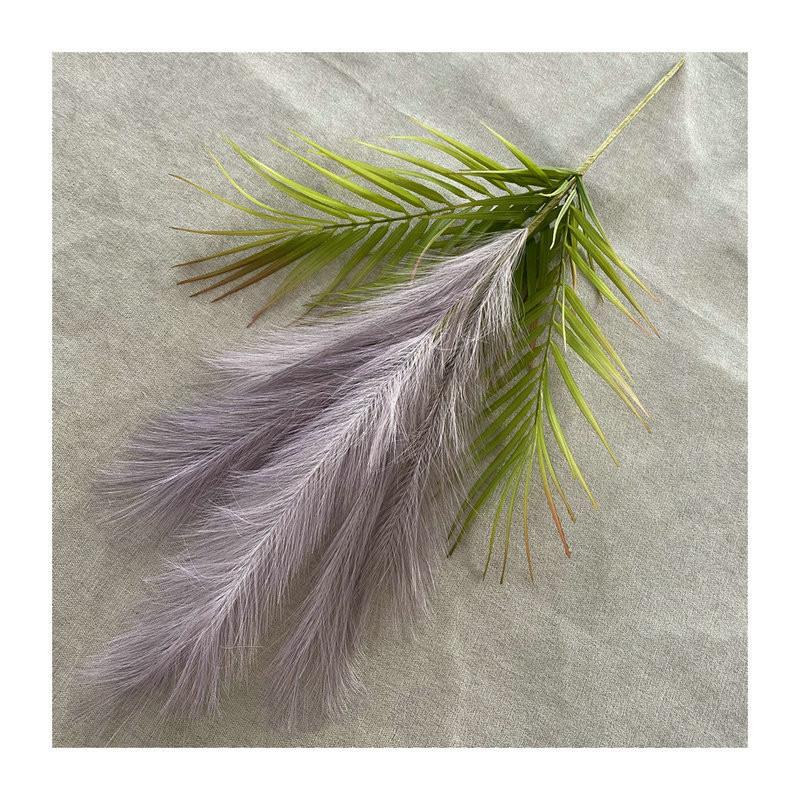 Nordic Reed Style Simulation Flowers Scandinavian Style For Interior Wall Decor