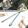 With Brake Spoon Car Drum Brake Spring Plier Sturdy Snap-Ring Pliers Auto Accessories