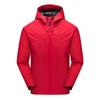 Heren Winddicht en Waterdicht Lichtgewicht Jas Outdoor Sporten Effen Kleur Jas met Capuchon