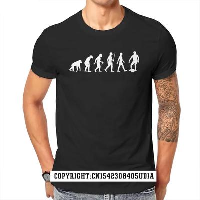 Onewheel Evolution - White Unisexs T-Shirt Fashion Punk Anime Streetwear Tees 104796 Unisex's Tshirts Print T Shirt Cotton Funny