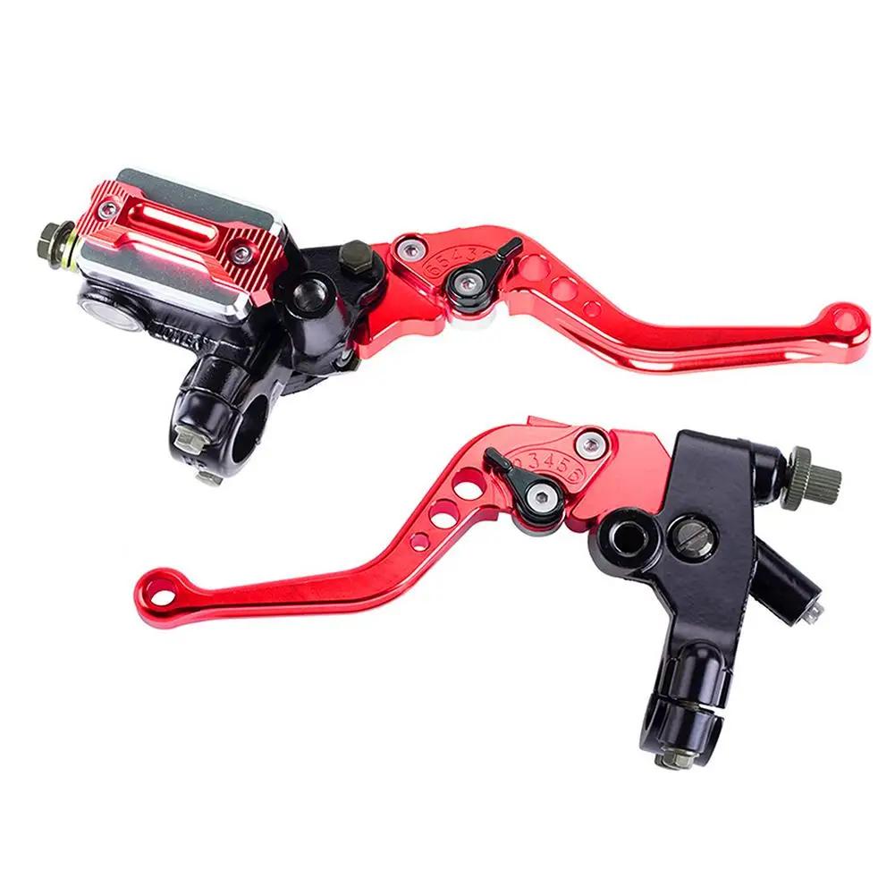 Brake Clutch Master Cylinder Levers For Motorcycle Brake Clutch Master Cylinder Levers Universal Aluminum Handlebar C2E3
