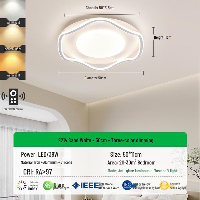 Nordic Cream Cloud Ceiling Light for Bedroom and Dining Room
