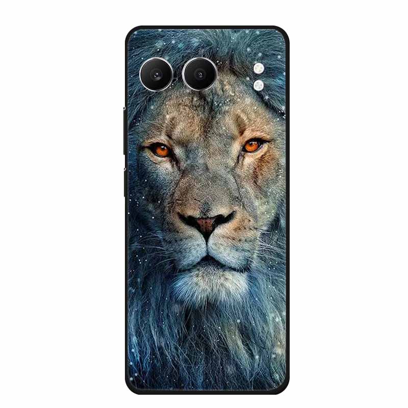 For OnePlus Nord 4 Case Nord4 Phone Cover Animal Black Silicone Soft Back Cover Cases For OnePlus Nord 4 Case 6.74" Shell Capas