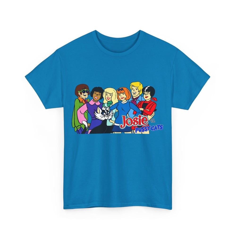 Josie and the Pussy Cats T-Shirt - Archie Comics Cartoon Spinoff - Hanna-Barbera