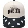 LOVE CLUB three-dimensional embroidery color matching truck driver hat male couple female casual sunshade baseball cap