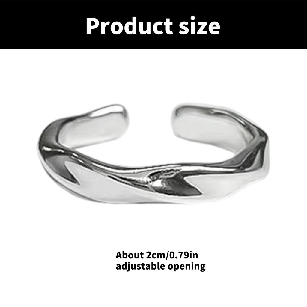 Fashionable Mobius Strips Rings Symbolizing Infinities and Eternities Accessory for Art Lovers Daily Use Stylish Outfits