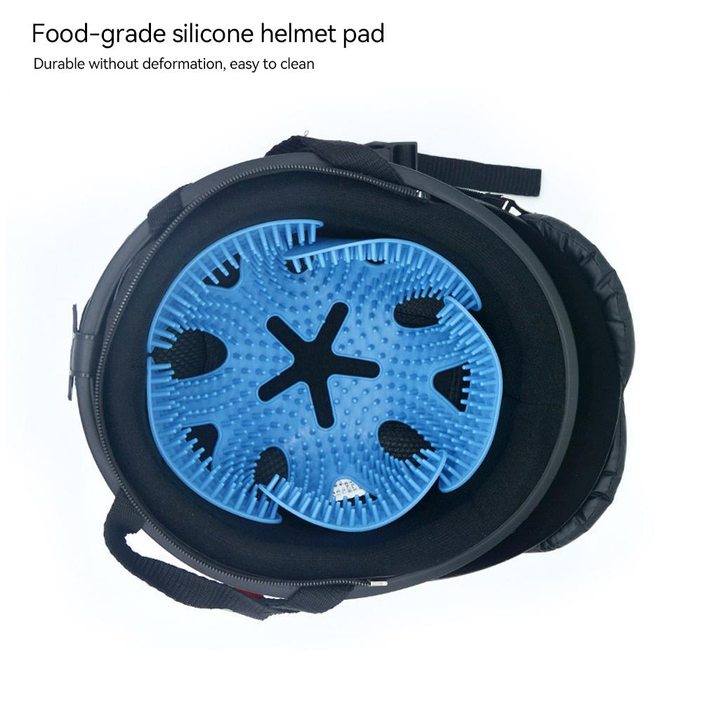 Motorcycle Helmet Liner Pad Anti-deformation Helmet Silicone Pad Ventilate Breathable Cycling Helmet Ventilation Liner #470061
