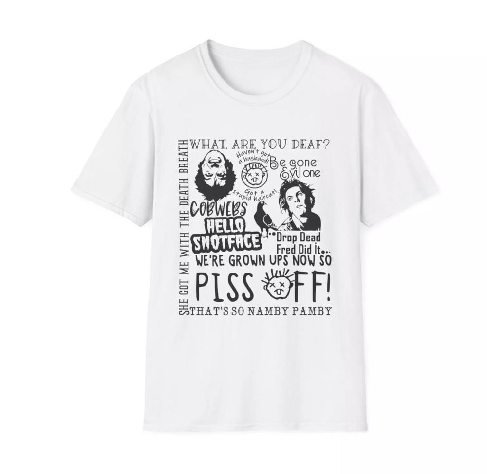 

Drop Dead Fred Retro TShirt Men Rik Mayall Snotface Cobwebs 90s S M L XL 2XL Unisex T-Shirt M