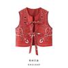 Kaslead New Arrival Women's Clothing Fashion Style Fashion Casual All-Matching Strap Decoration Cotton Vest Tops