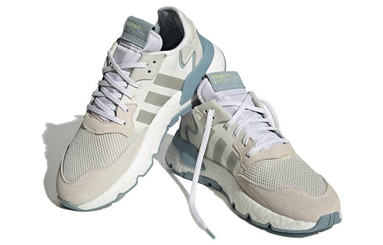 Adidas Originals Nite Jogger 'Cream Blue Grey' Women's Sneakers