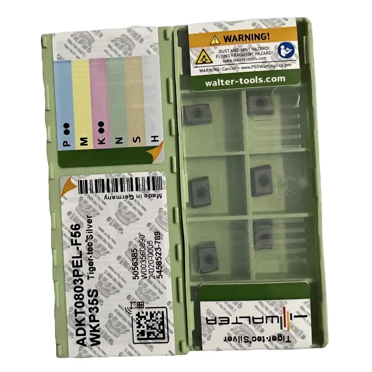 

Original / ADKT0803PEL-F56 WKP35S / Industrial indexable Carbide Inserts 10 Pcs