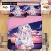 3D Print Kawaii Izumi Sagiri Eromanga Sensei Bedding Set Boys Girls Twin Queen Full Size Duvet Cover Pillowcase Bed Set Adult Be