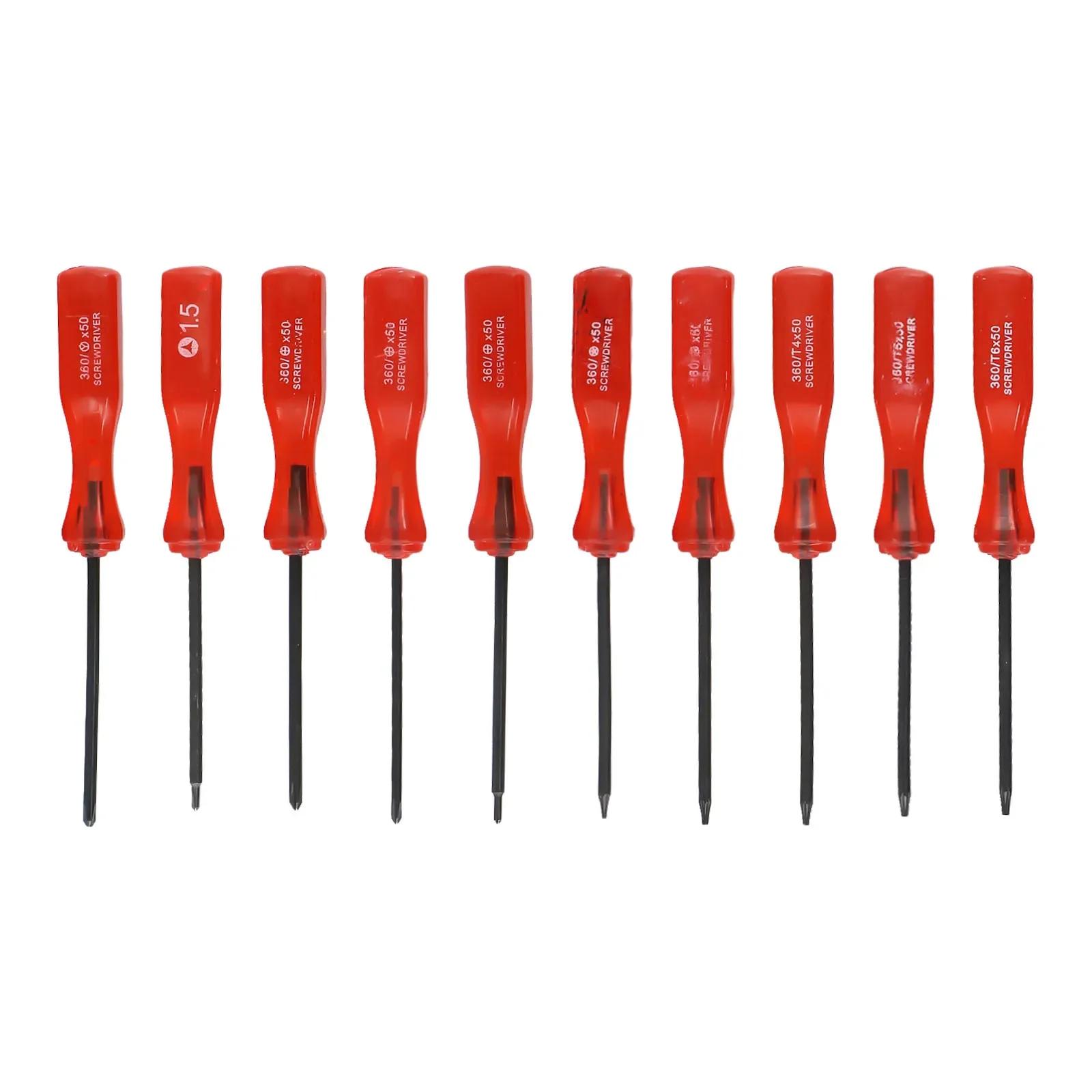 

10pcs Precision Tri-Wing Screwdriver Set Y-Tip Trox Screw Driver For Phone Game Console Disassembly Repairing Hand Tool China Mainland
