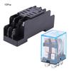 10Pcs 8 Pin Relay Base Set Coil High Quality Electronic Component LY2NJ DC 24V