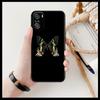 Schöne Schmetterlingsmuster Handyhülle für xiaomi redmi 11 Lite pro Ultra 10 9 8 MIX 4 FOLD 10T Schwarze Hülle Silikon Rückseite Hübsch