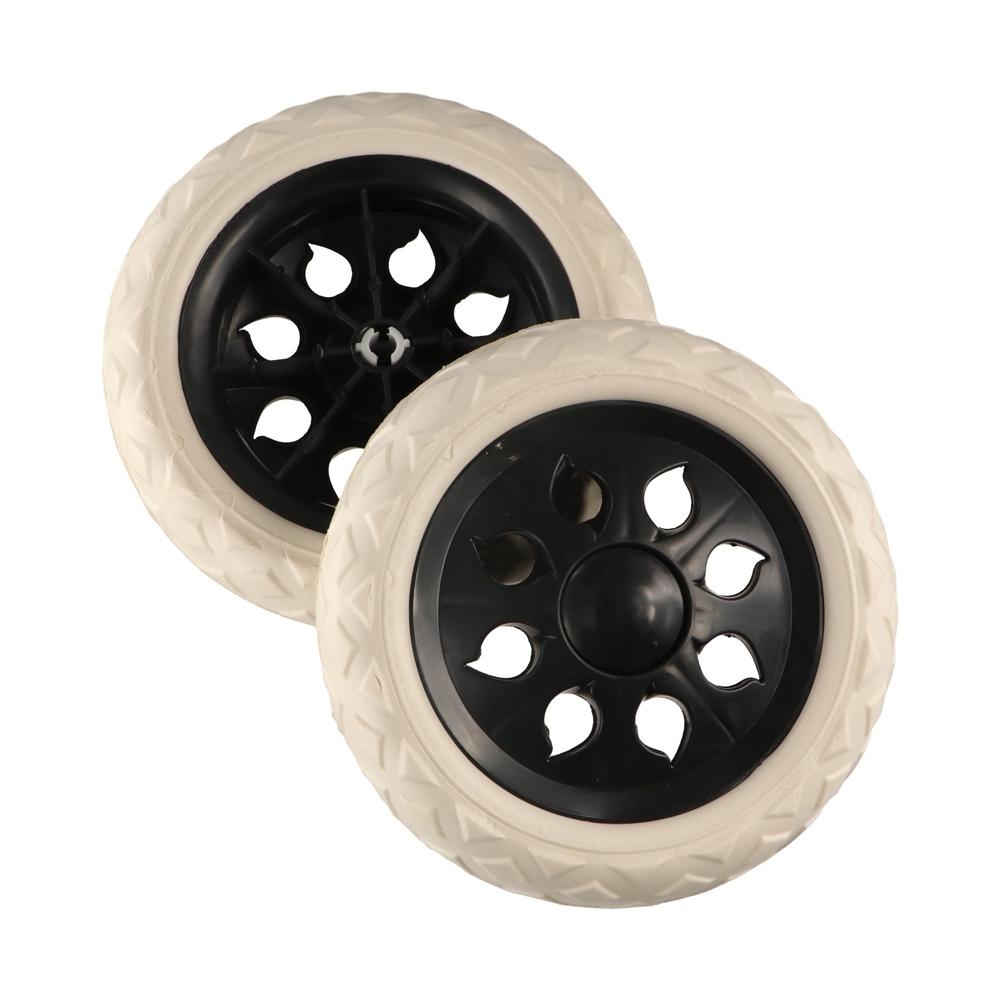 

2pcs Anti Slip Wheelchair Trolley Caster Flexible Travelling Trolley Caster Trolley Shopping Cart A