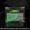 1/64 Model Cars Acrylic Display Case Fit For Mini Size MiniGT Tomica Assembled Dust Proof Box Cabinet Toy Vehicles