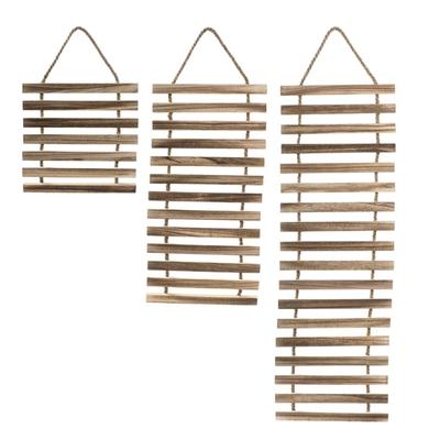 Rustics Home Decors Wall Hanging Plant Shelf Natural Wood Trellis For Outdoor Indoor Garden Flower Rack