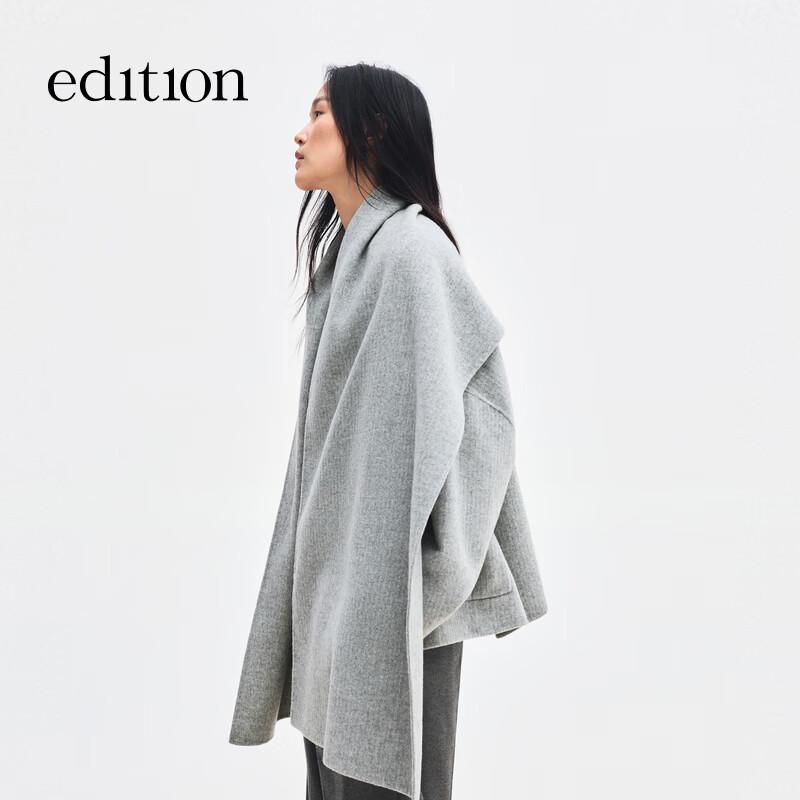 Edition Relaxed Fit Wool Blend Coat
