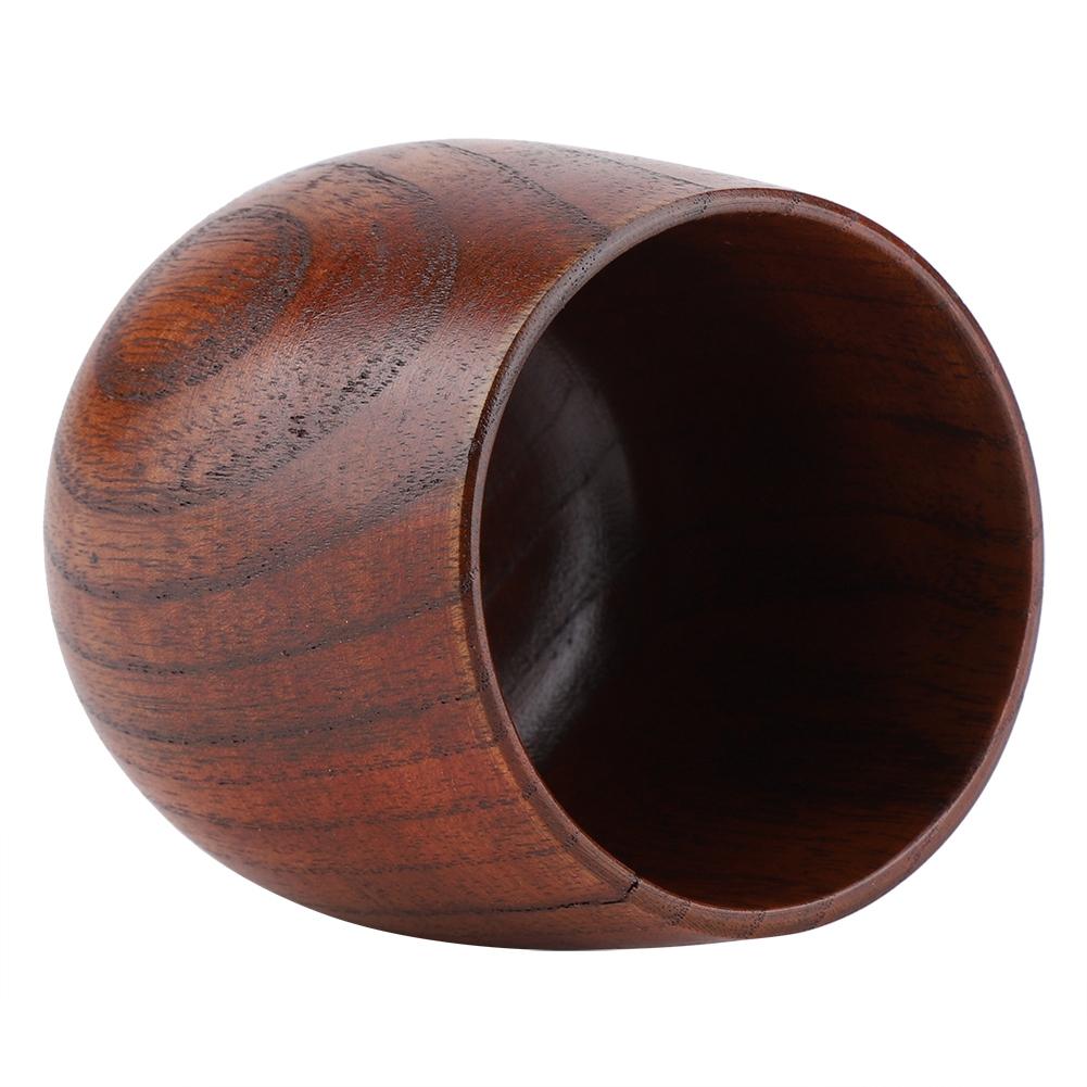 Natural Wooden Beer Cup Retro T Milk     Wood Drinking Mug Cups