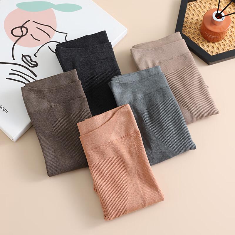 Xue Zhong Fei Women's Mid-High Waist Thermal Wool Blend Leggings