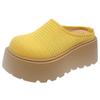 Thick-soled Bag Head Half Slippers Summer Wear 22 Years of New Models with Skirts Mesh Lazy Shoes Birkenstocks