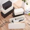 Desktop Cable Organizer Box for Phone Chargers and Power Cords