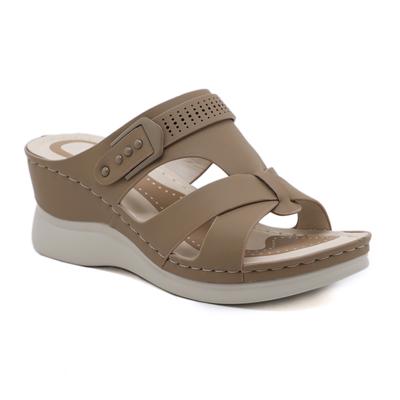 Summer Shoes Women Wedges Sandals Summer Holiday Fashion Ladies Wedge Heels 7cm Modern Sandals Plus Size 42