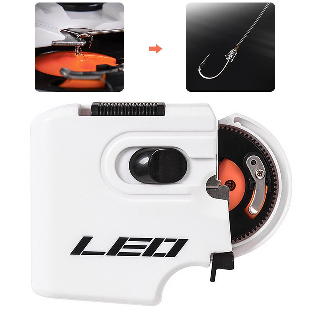 Elektrický vazač rybářských háčků Stroj na vázání rybářských háčků Vázání uzlů na vlasci Rychlovazač Vybavení pro rybářské vybavení