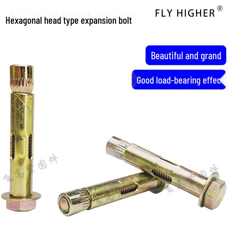 External Hex Internal Expansion Bolt: Built-in Expansion Air Conditioner Floor Hook and Pull-out Hanging Screw