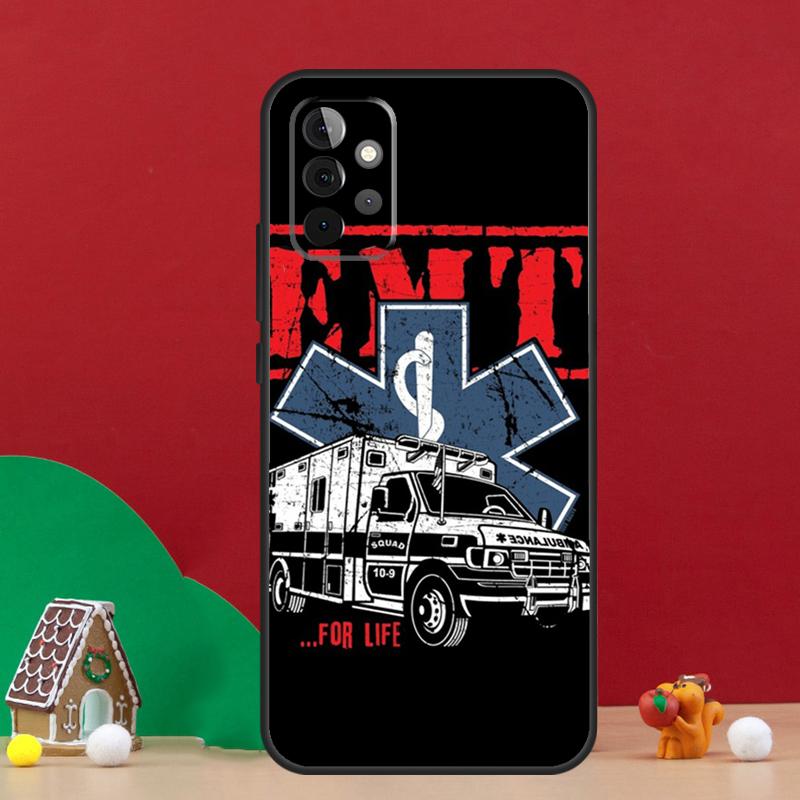 EMT EMS Medical Case For Samsung Galaxy A54 A06 A16 A26 A36 A56 A53 A32 A52 A33 A13 A55 A35 A15 A14 A34 A17