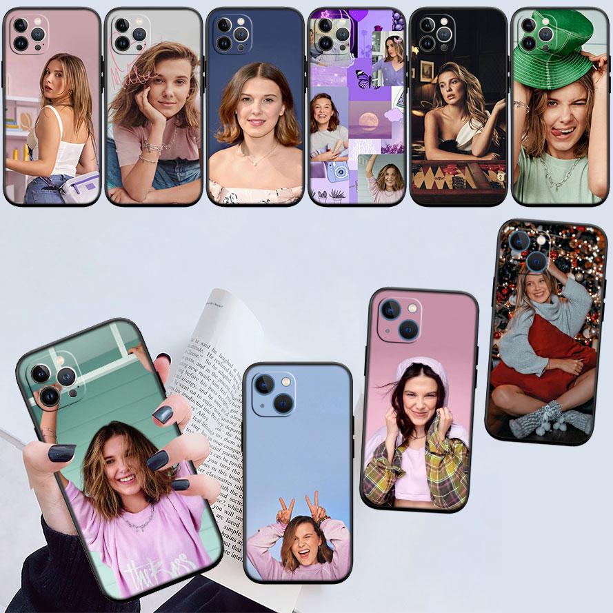IK47 Millie Bobby Brown New High-End Shell Phone Case for Xiaomi Poco F8 M4 M5 M6 M7 X3 X6 X7 Pro GT NFC Ultra