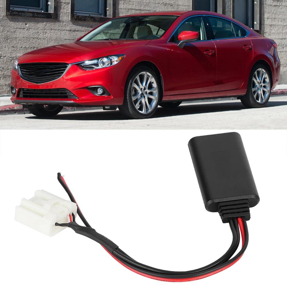 Car AUX Bluetooth Wireless Audio Adaptor Cable Fit for Mazda M6 M3 RX 8 MX 5
