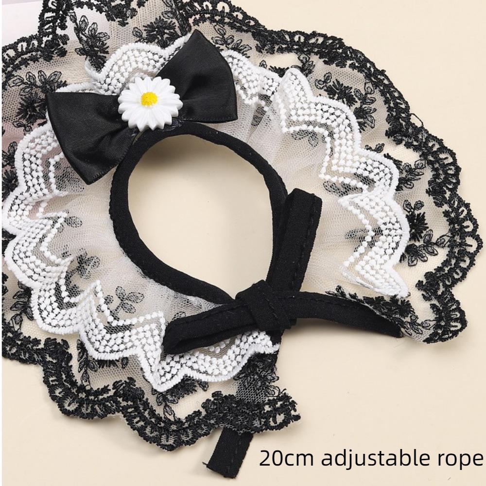 Adjustable Cat Collar Bowknot Dog Neckerchief Personalized Pet Necklace  Pet Suppliers