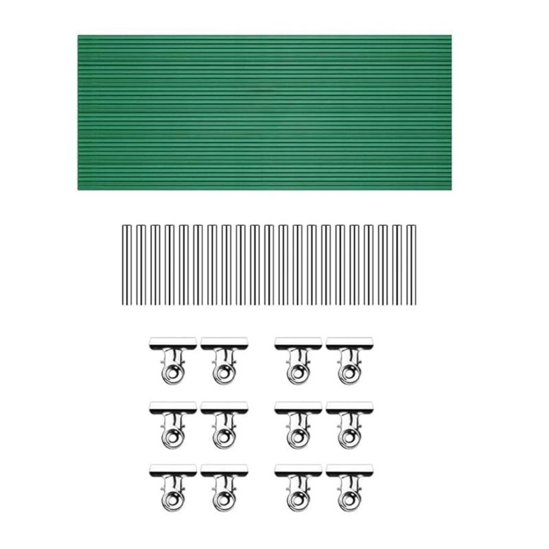 

Garden Hoop Growing Tunnel Greenhouse Support Hoop Frame for Garden Nettings Raised Beds DIY Fiberglass Plant Support