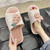 Cute Cotton Linen Slippers for Women - Silent Indoor Home Footwear for Spring and Autumn