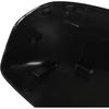 Acouto Door Mirror Covers for 2008‑2012, Car Rearview Door Mirror Caps Side Door Wing Mirror Cap Covers Glossy Black Replacement