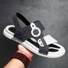 Sandals for men driving two wear 2025 new summer non-slip slippers for men wearing waterproof men's sandals