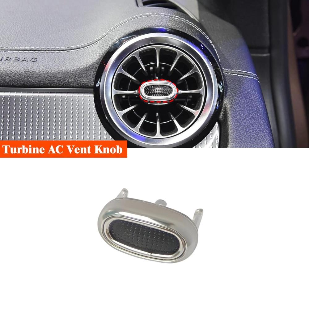 Front A/C Vent Knob 3pcs for Mercedes A-Class GLA GLB