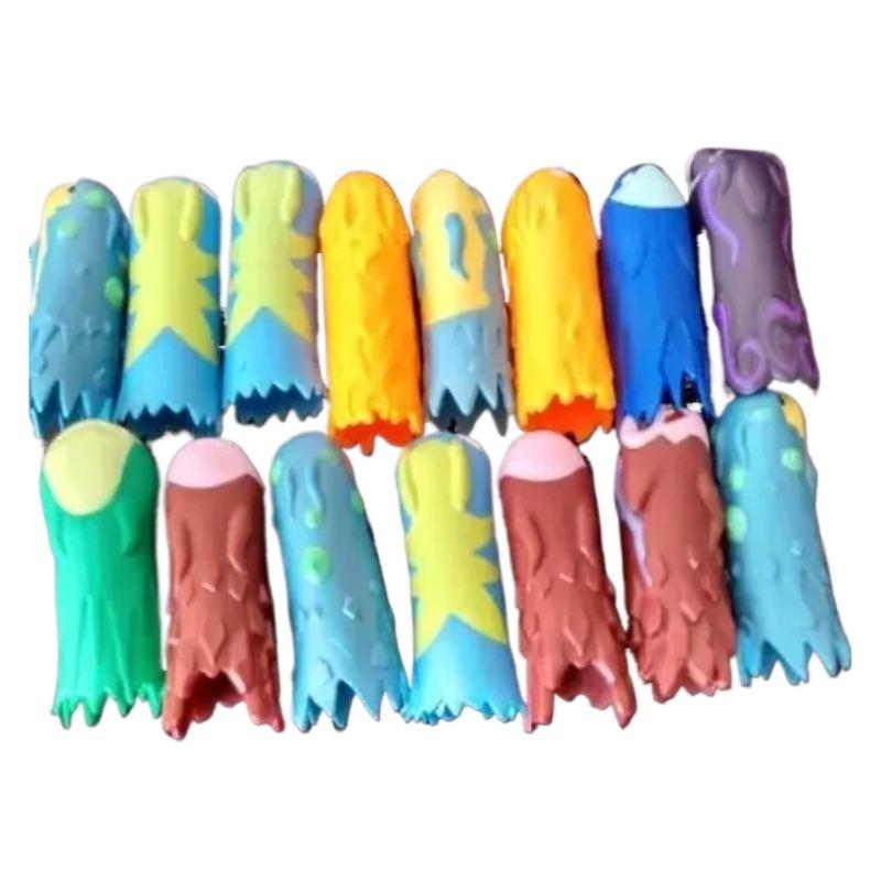 5PCS Slugterra 1 Play Gun's AMMO Soft Rubber Bullet for Slugterra Gun Bullet Terra Slugterra Gun Toy Figure Kid Xmas Birthday Gift