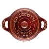 Staub Ceramic Mini Cocotte Round 10cm (Antique Copper)