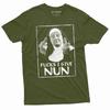 Nun F*cks Given: Men's Humorous Unholy Shirt - Perfect for Funny Gifts