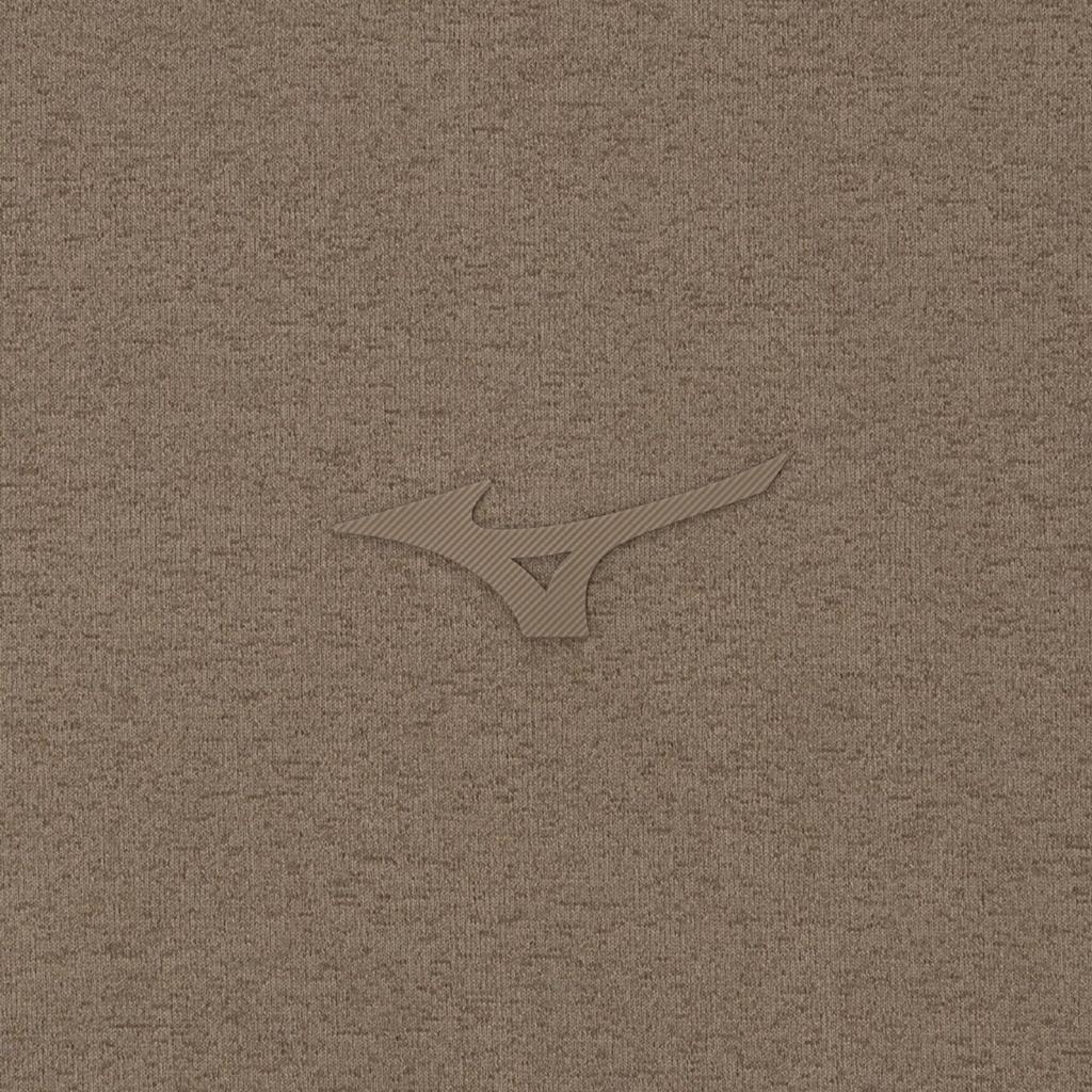 Soft Dry Training Size 32MAC557 Men's T-Shirt (Wide Silhouette), Moisture-Wicking, Quick-Drying, Camel, M,