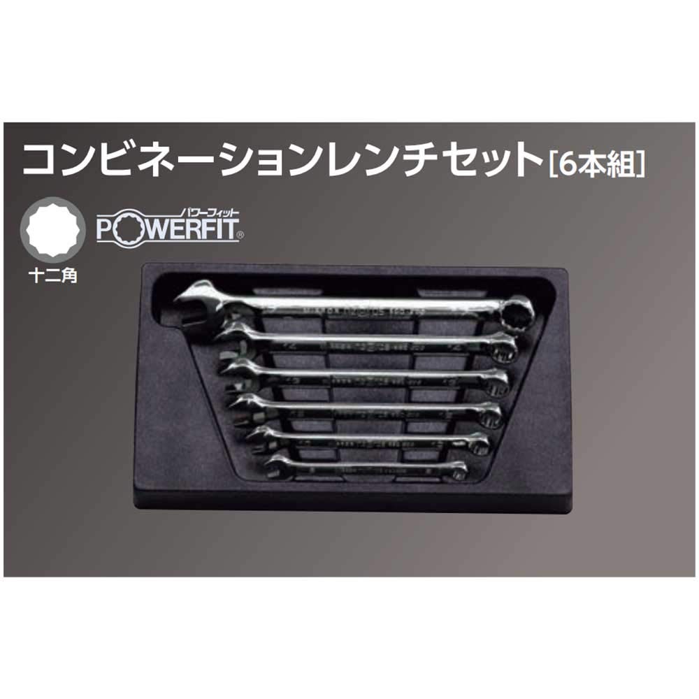 Kyoto Machine Tool Nepros Combination Wrench Set NTMS206 (KTC)
