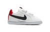 Nike Casual Low Top Skateboard Shoes White Black Infant And Toddler 833537-107