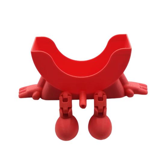 

3D Printed Sponge Holder with Drainage Kitchen Sink Countertop Sponge Stand with Articulated Legs Multifunctional Sponge Organizer Storage Rack