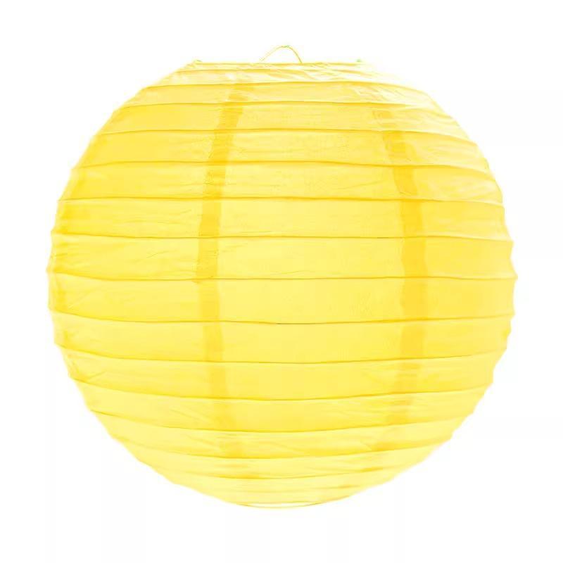Multicolor Round Paper Lanterns N Foldable Hanging Paper Lamp Diy Decorative Lantern For Wedding Birthday Party Home Decor