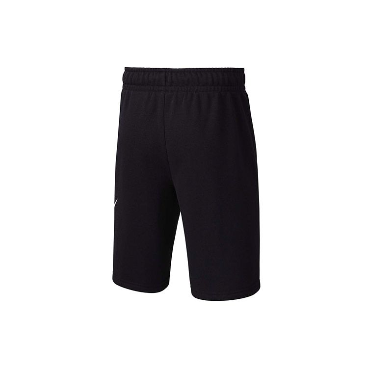 Nike Cotton Logo Print Straight Leg Kids Shorts Kids shorts Black CK0509-010