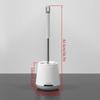 Toilet Bowl Brush And Holder Bathroom Toilet Brush Toilet Cleaning Brush With TPR Bristles Deep Cleaning Toilet Cleaning Brush